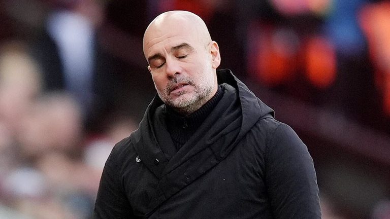 Guardiola soutenu par Man City malgré une période difficile