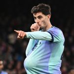 Havertz célèbre son but avec un hommage à sa femme enceinte