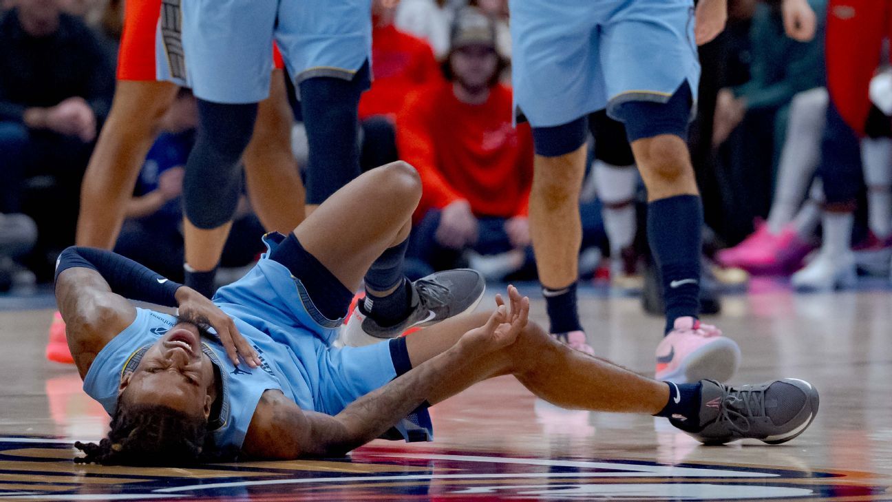 Ja Morant blessé lors de la victoire des Grizzlies contre les Pelicans