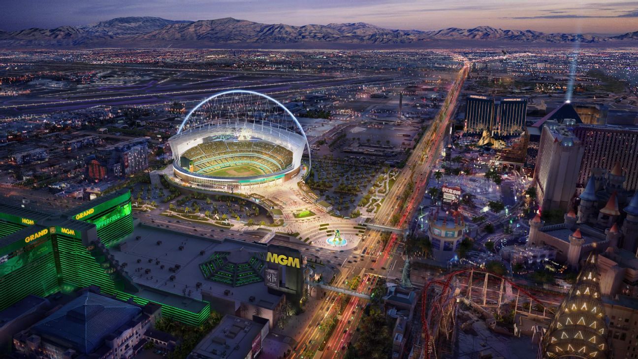 Le stade de Las Vegas : un projet de 1,75 milliard de dollars pour les A's