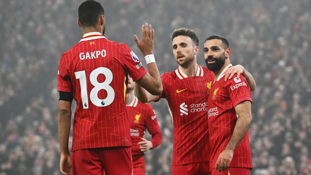 Liverpool en route vers le titre de Premier League après une victoire 3-1