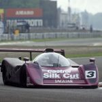 Martin Brundle et la Jaguar XJR-14 - une légende de la course