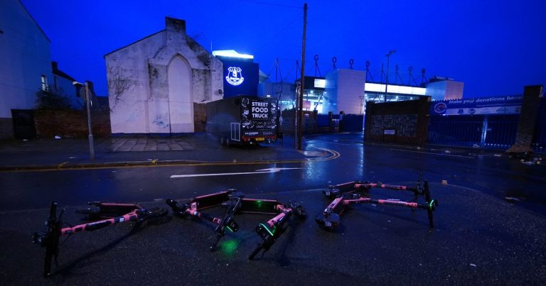 Merseyside Derby reporté à cause de la tempête Darragh