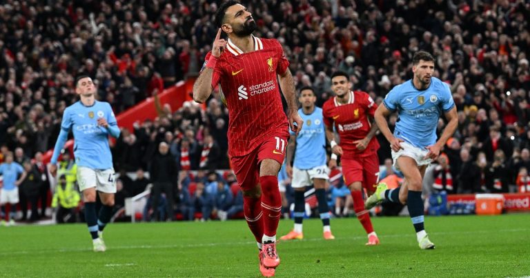 Mohamed Salah brille malgré son avenir incertain à Liverpool