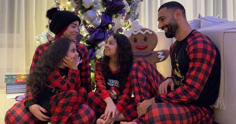 Mohamed Salah partage un tendre moment de Noël en famille