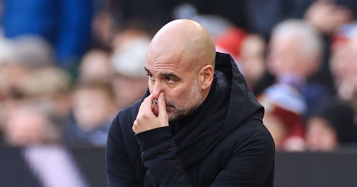 Pep Guardiola face à une crise - Manchester City en difficulté