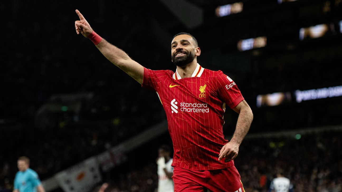 Salah établit un nouveau record de buts et passes en Premier League