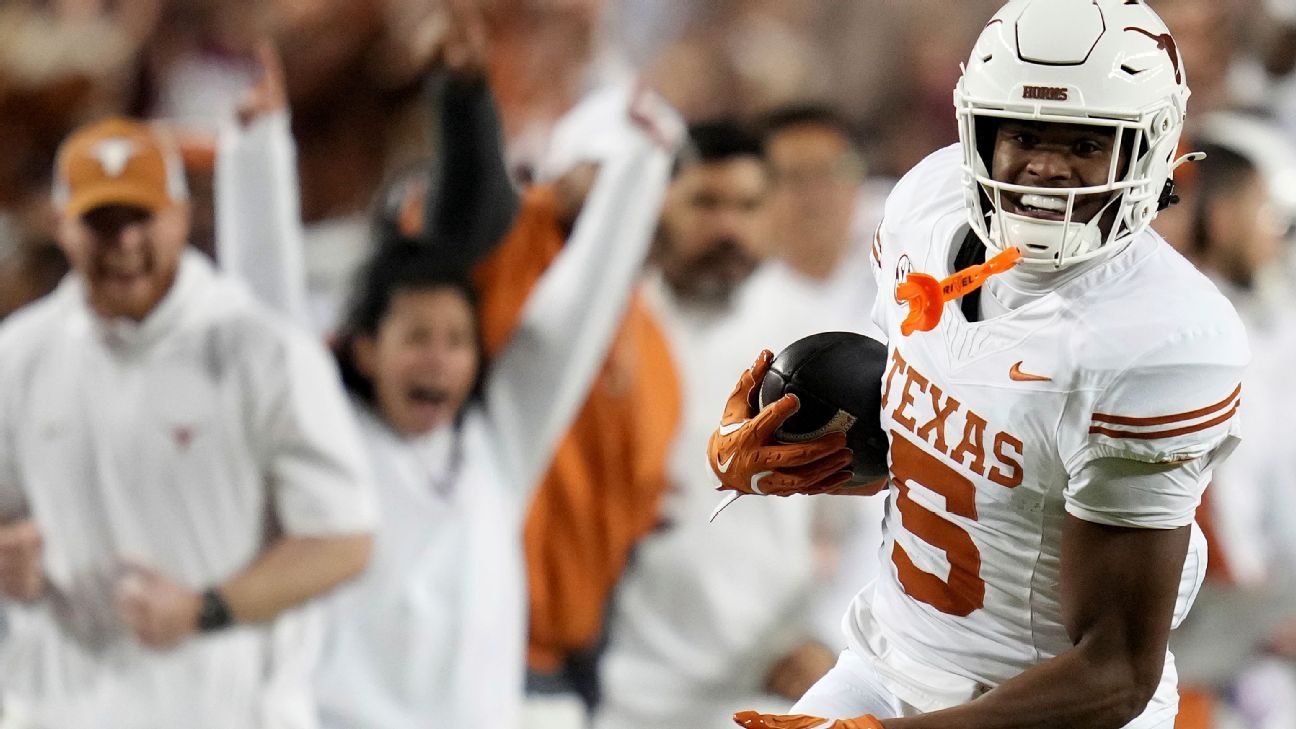 Texas Longhorns s'imposent contre Texas A&M et visent le titre SEC