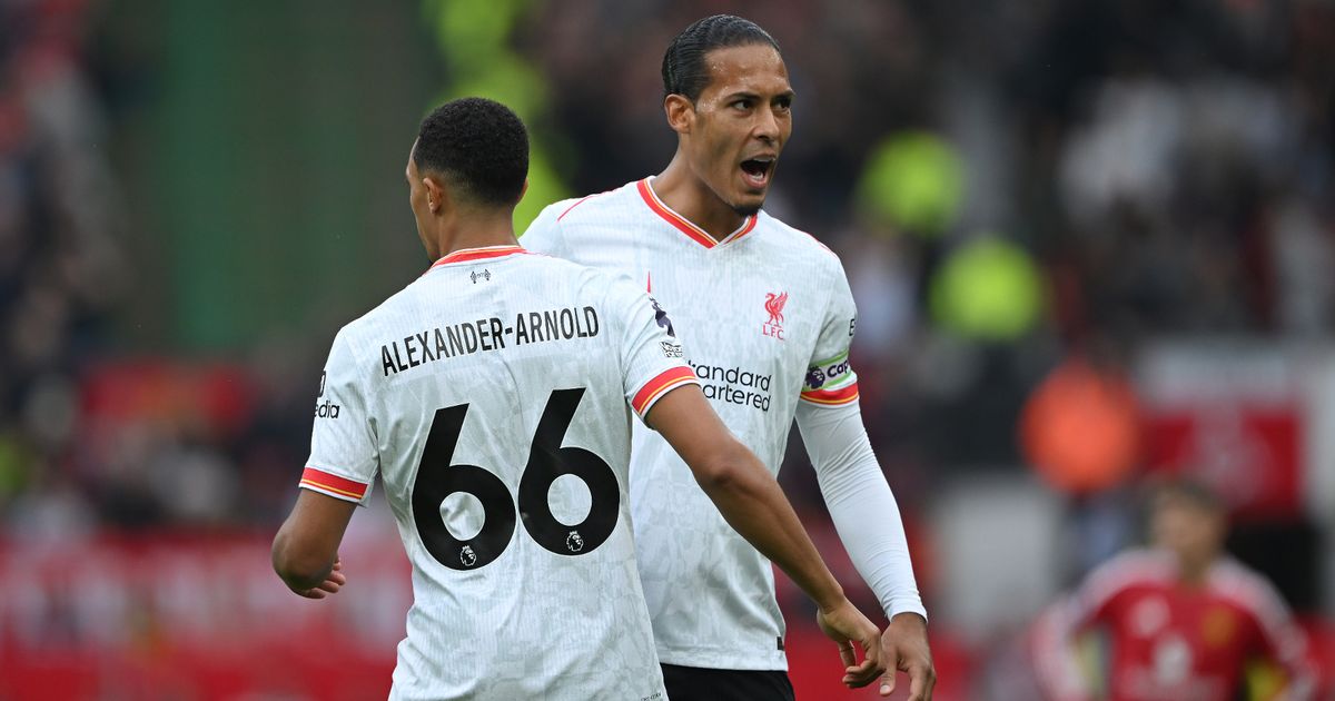 Van Dijk évite le piège du quadruple comme Alexander-Arnold