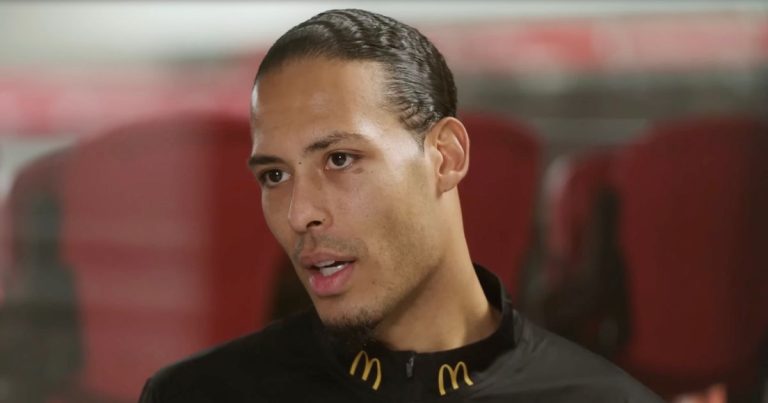 Virgil van Dijk souhaite rester à Liverpool malgré l-incertitude