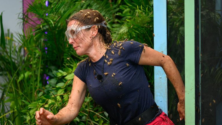 Wayne Rooney félicite Coleen après sa finale d'I'm A Celeb