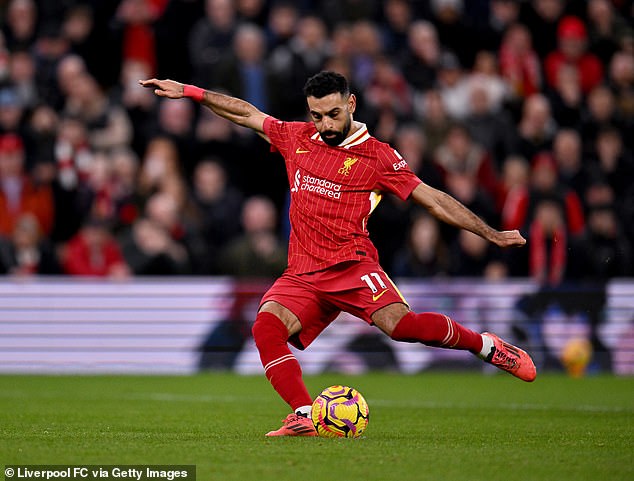 Salah avant son penalty