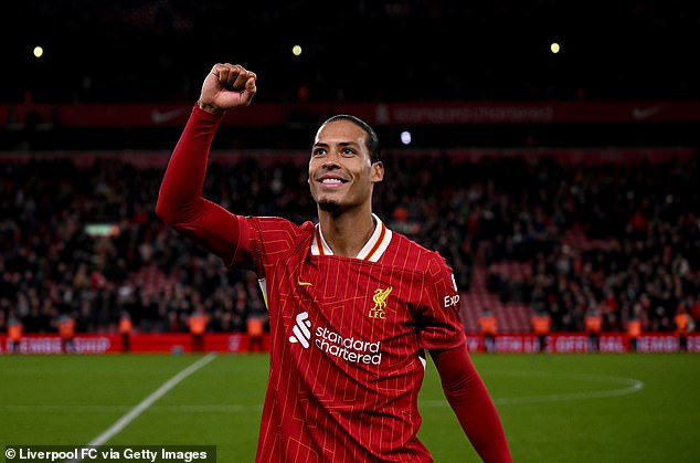 Virgil van Dijk, un autre joueur clé dont le contrat arrive à expiration.