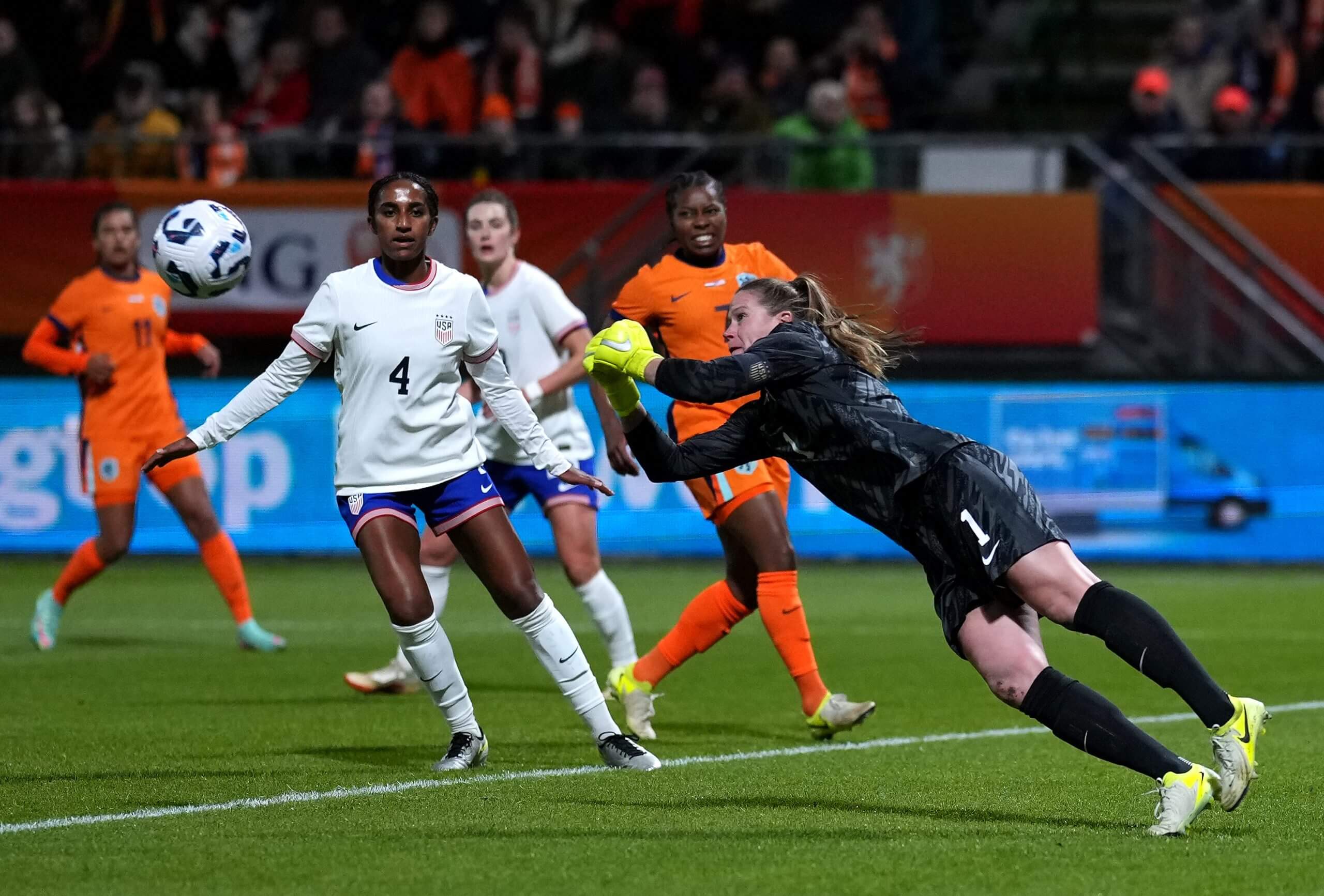 Alyssa Naeher lors de sa dernière apparition