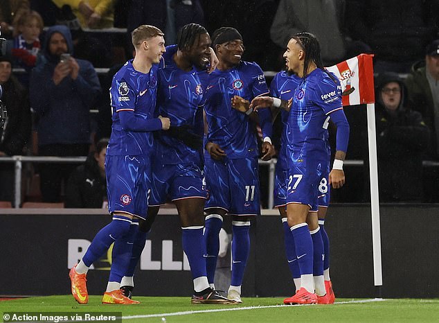 Les Bleus ont obtenu une victoire 5-1, confirmant leur domination