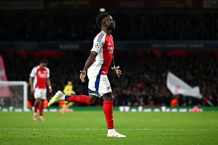 Bukayo Saka a été l'homme du match