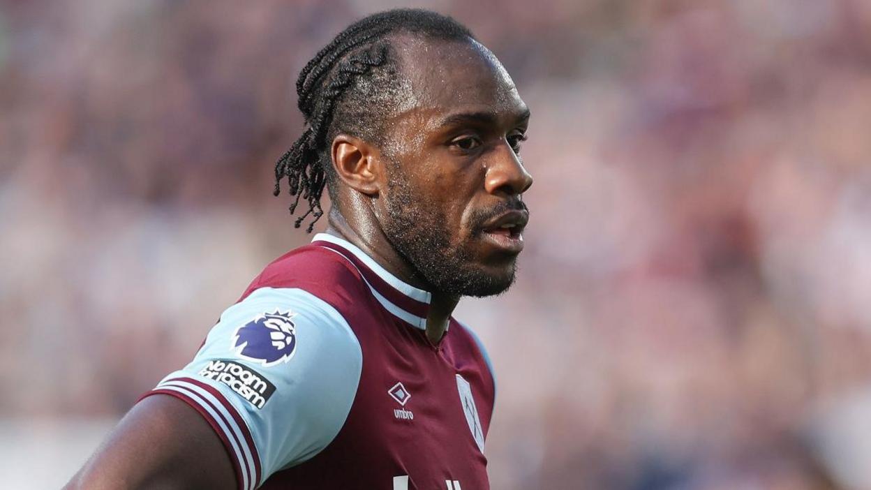 Michail Antonio lors d'un match de Premier League