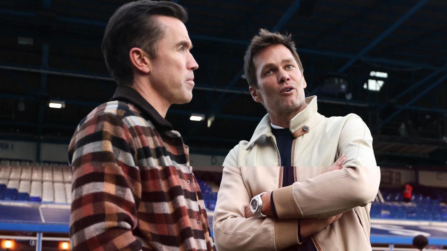 Rob McElhenney et Tom Brady