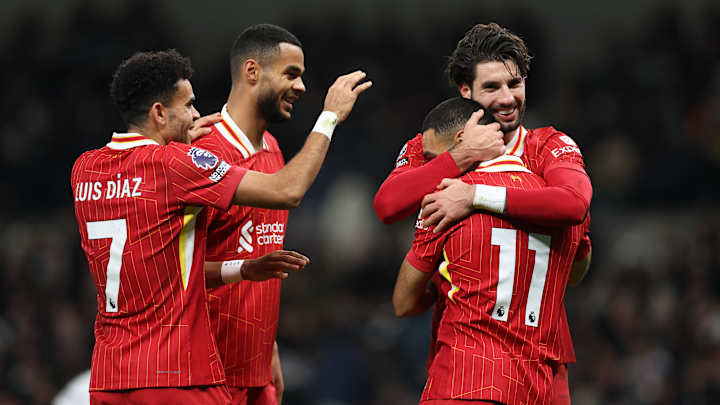 Liverpool a marqué au Tottenham Hotspur Stadium