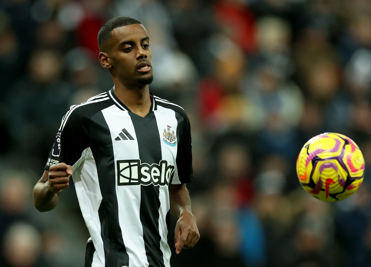 Alexander Isak action pour Newcastle United