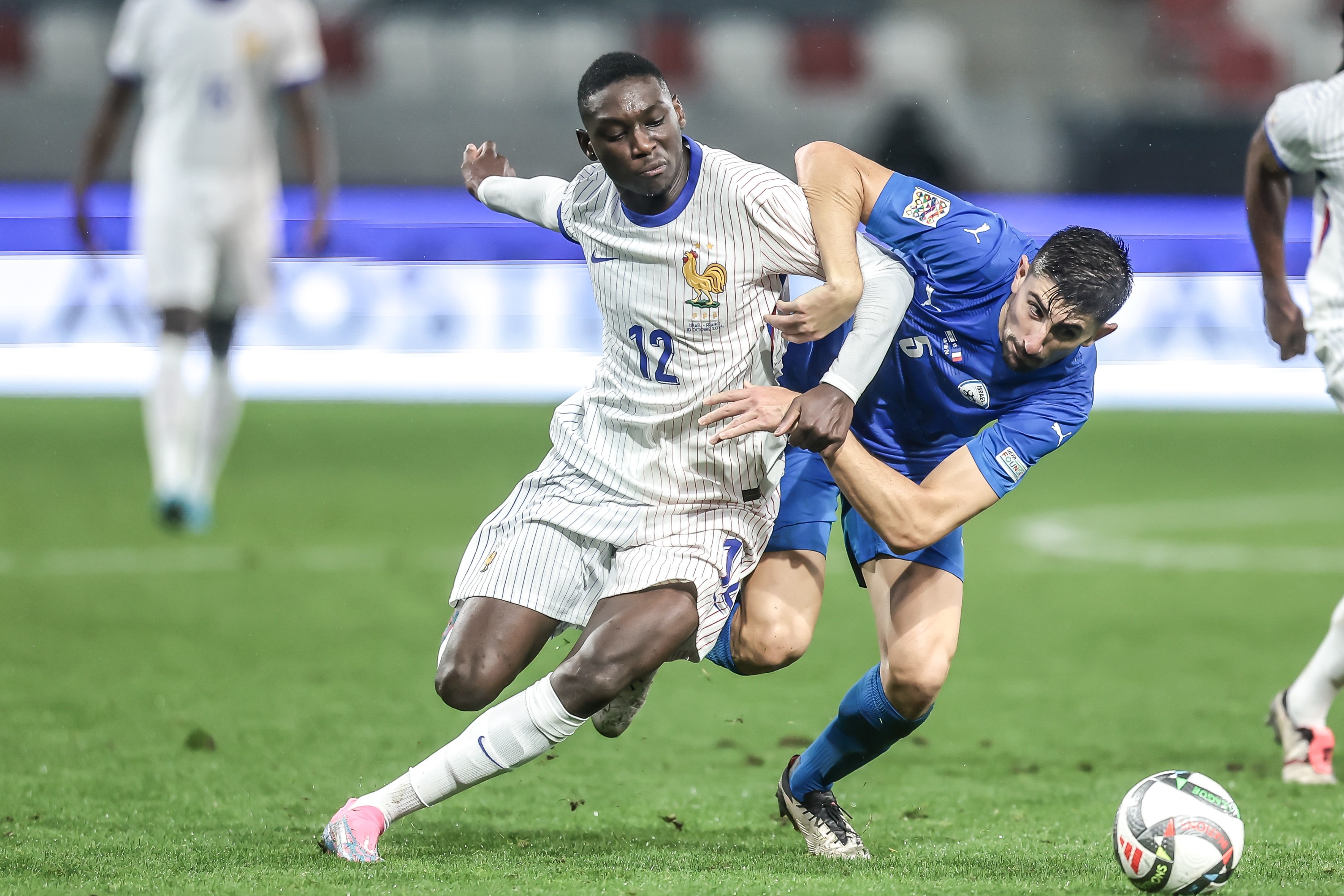 Randal Kolo Muani of France in action