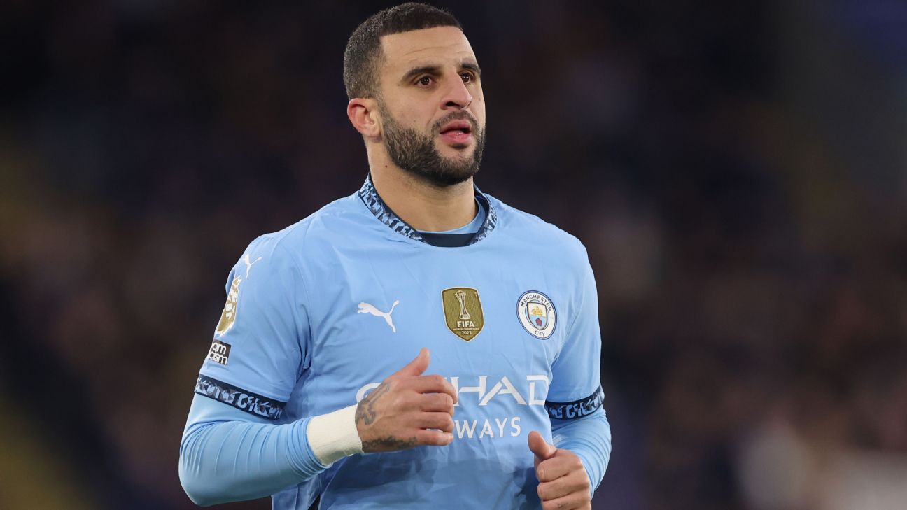 AC Milan en tête pour signer Kyle Walker de Man City