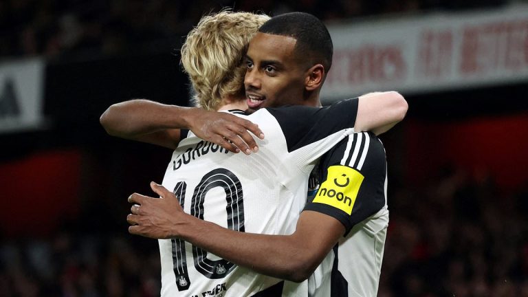 Alexander Isak- la star montante de Newcastle face à Arsenal