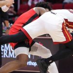 Altercation entre Tyler Herro et Amen Thompson lors de Heat-Rockets