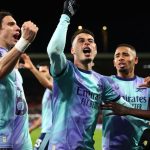 Arsenal s-impose face à Brentford et réduit l-écart avec Liverpool