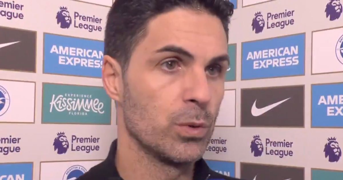 Arteta déçu par la décision de penalty contre Brighton