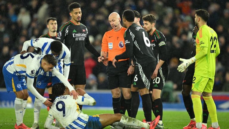 Arteta déçu par le penalty controversé contre Brighton