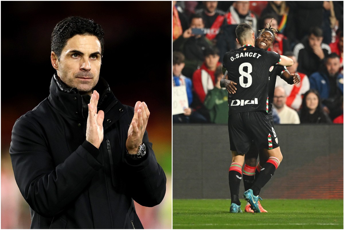 Arteta rêve d-un transfert de Nico Williams pour Arsenal