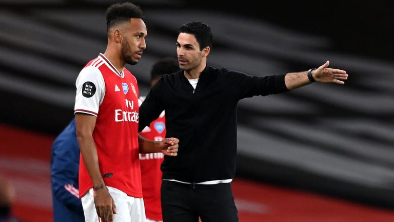 Aubameyang s-exprime sur son départ d-Arsenal et Arteta