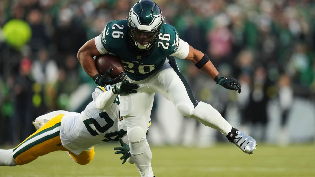 Barkley glisse et cloue les paris lors de la victoire des Eagles