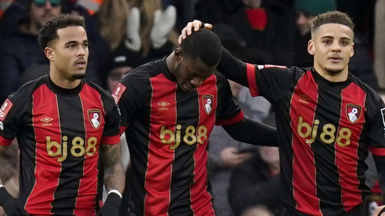 Bournemouth écrase West Brom 5-1 en FA Cup avec Ouattara