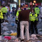 Des milliers de supporters des Rangers attendent un Fanzone à Manchester