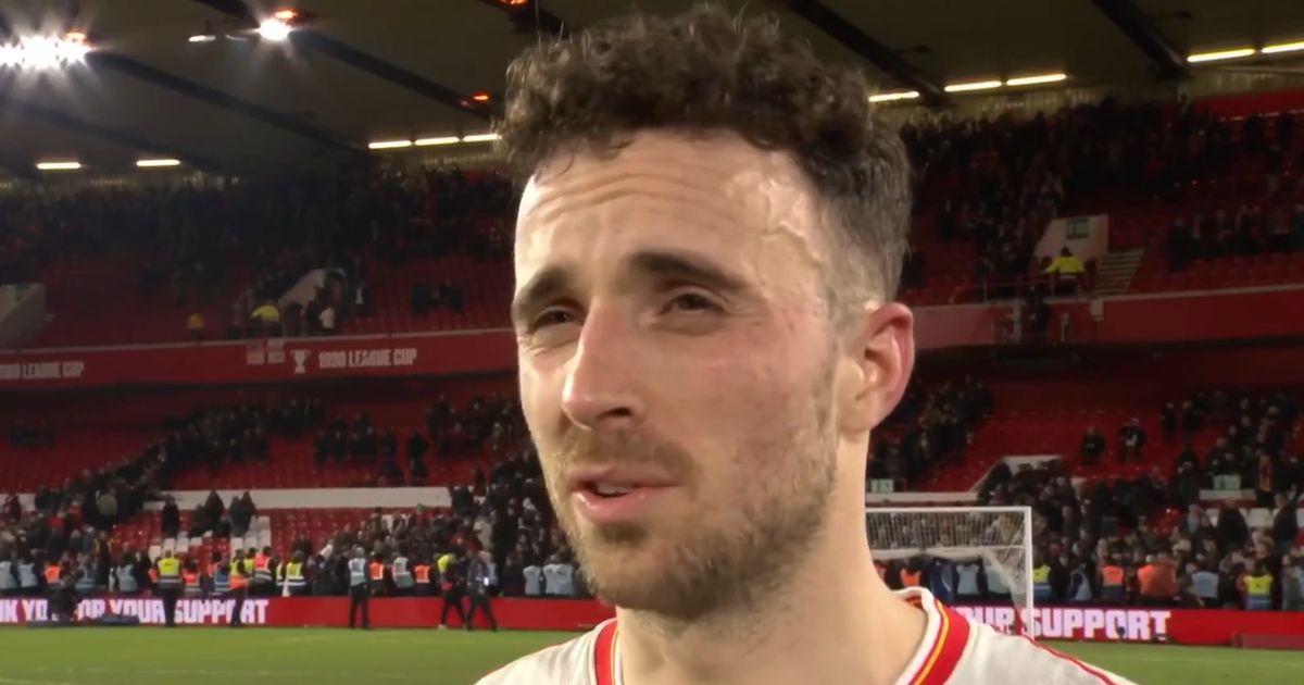 Diogo Jota dément son affinité avec Nottingham Forest après le match