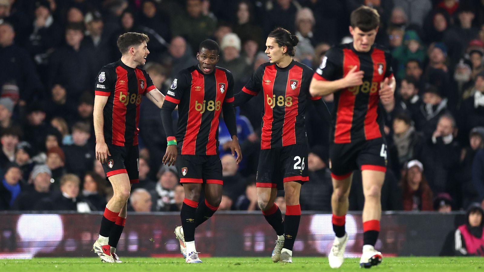 Fulham et Bournemouth partagent les points après un match épique