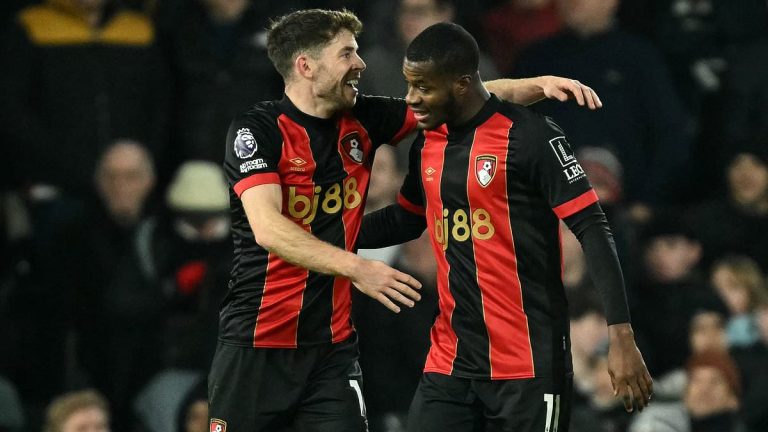 Fulham et Bournemouth partagent les points après un match haletant