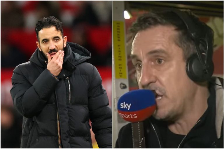 Gary Neville critique sévèrement les choix tactiques d-Amorim