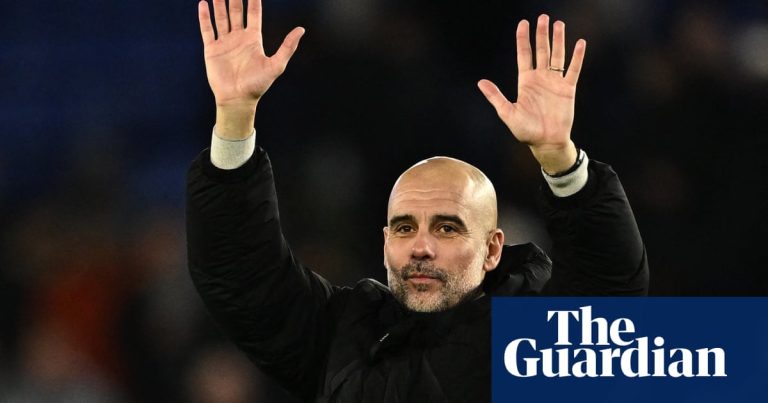 Guardiola prend la responsabilité de la mauvaise forme de City