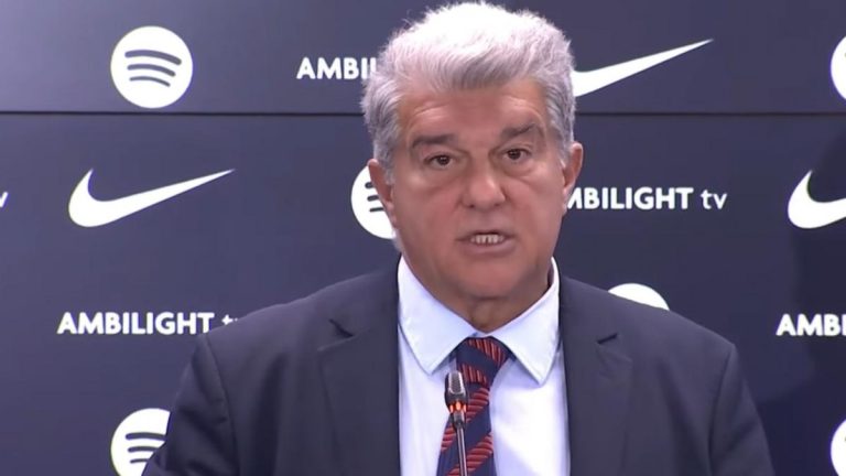 Joan Laporta défend la gestion du FC Barcelone face aux critiques