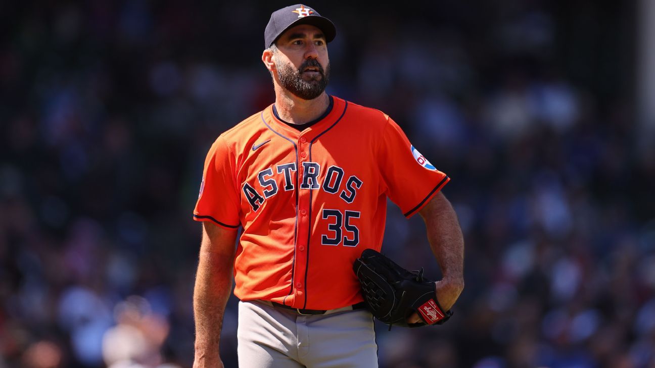 Justin Verlander signe un contrat d-un an avec les Giants