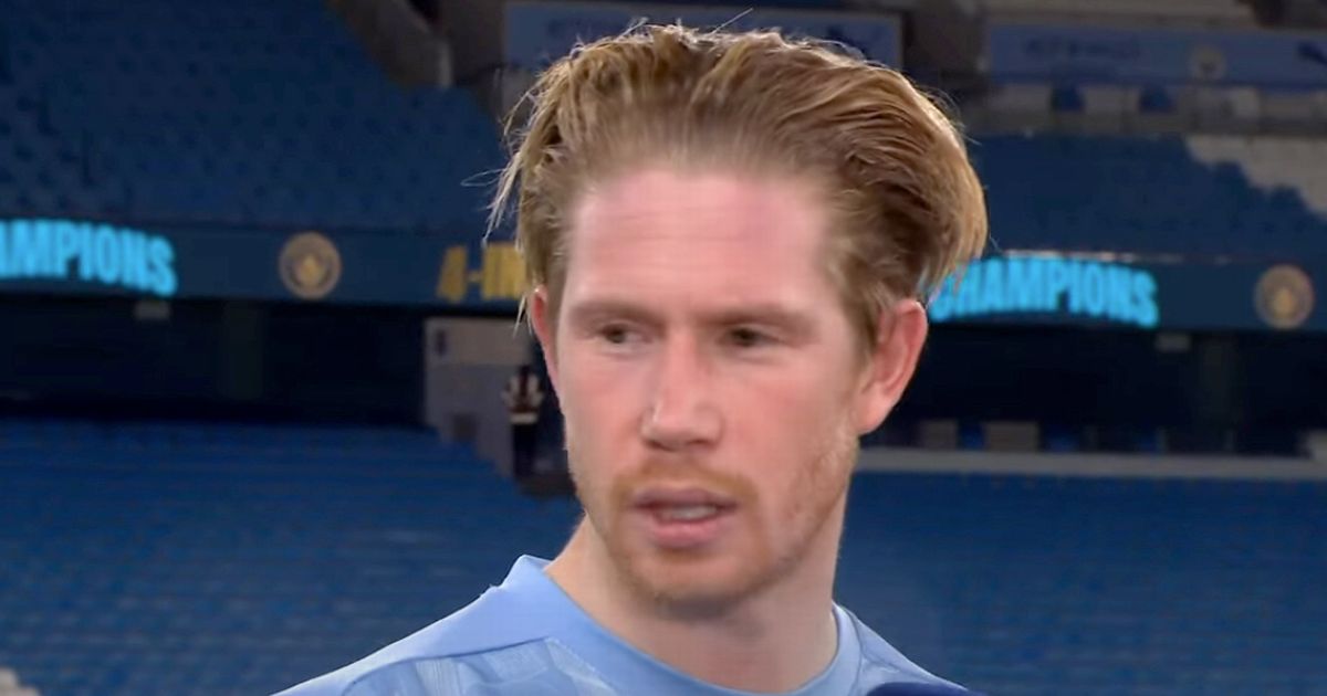 Kevin De Bruyne clarifie son avenir chez Manchester City