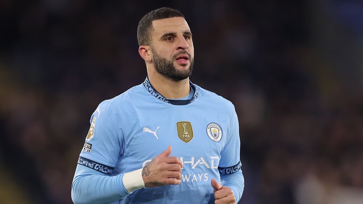 Kyle Walker laissé à Manchester City avant un transfert à Milan