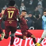 L-AS Rome s-impose face à la Lazio lors du derby romain