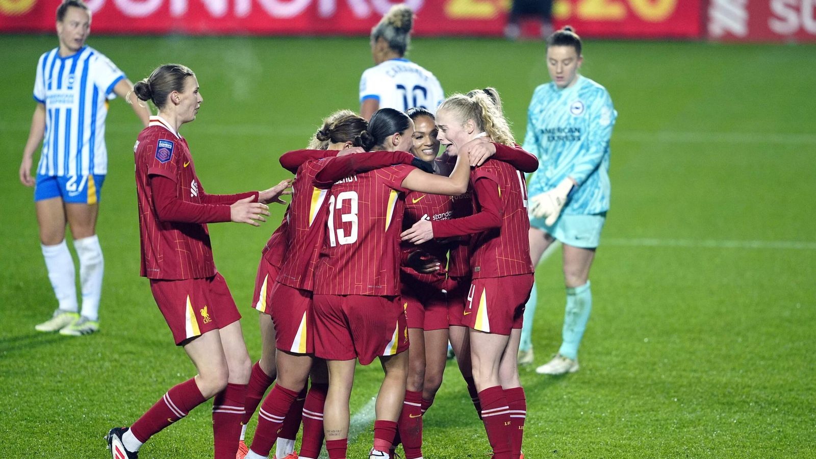 Liverpool s-impose 2-1 contre Brighton en WSL