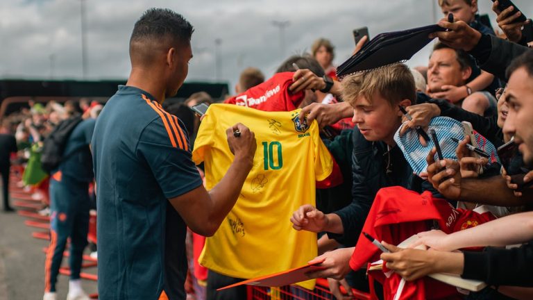 Manchester United - Frustration face aux chasseurs d-autographes