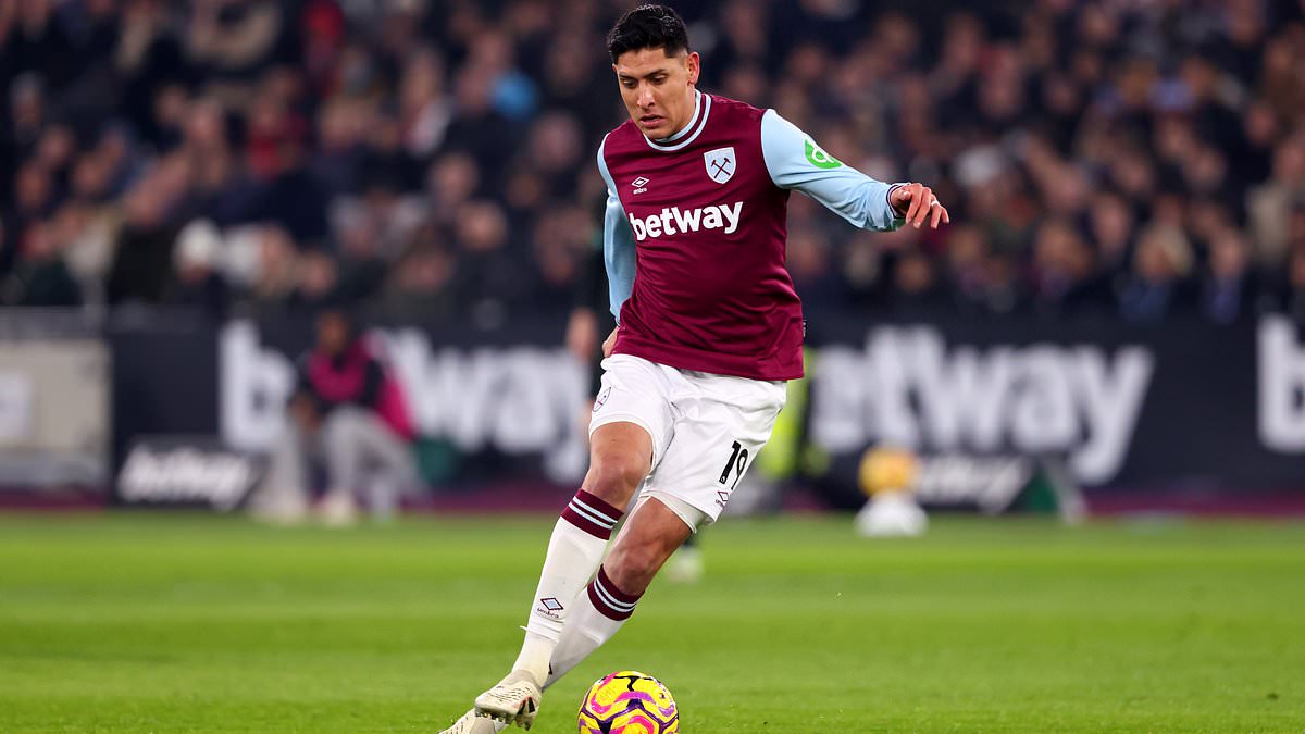 Monaco fait une nouvelle offre pour Edson Alvarez de West Ham