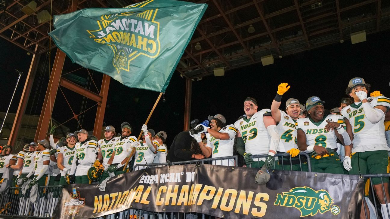 NDSU remporte son 10ème titre en 14 saisons de FCS